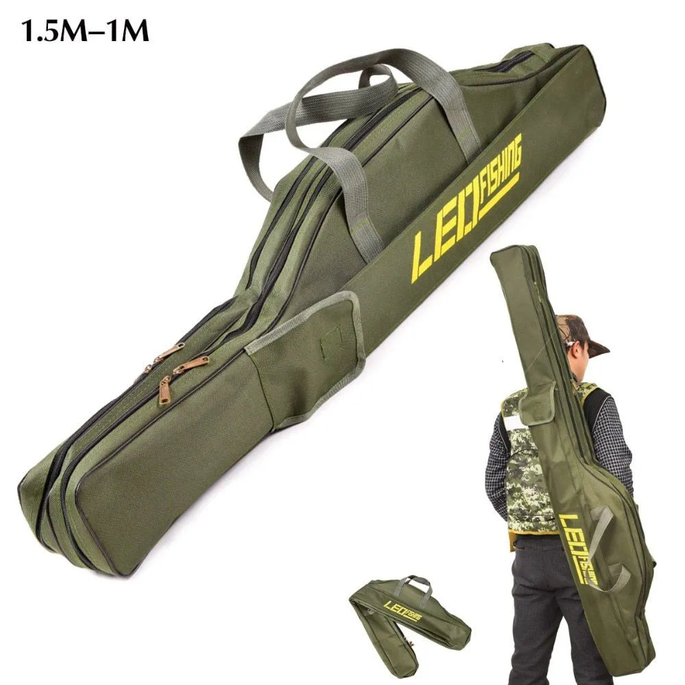 Foldable pot belly fishing rod bag - Bellarte Enchanté Foldable pot belly fishing rod bag